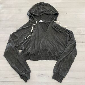 Colsie‎ womens Cropped Hoodie large